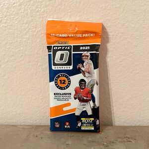 2021 Panini Donruss Optic NFL Football Cello Value Pack
